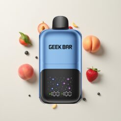 Nederlandse Groothandel GEEK BAR 2GO 50000 Puffs Perzik & Bessen Dual Tank Rechargebaar