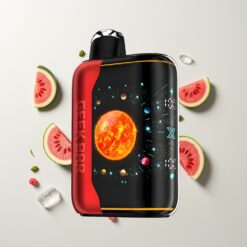 Nederlandse Groothandel GEEK BAR Platinum Edition 25000 Puffs Watermeloen Ijs Matte Staal Scherm Dual Mesh 20mL