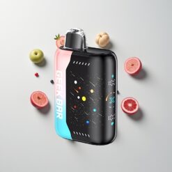 Nederlandse Groothandel GEEK BAR Pulse X 42K Meteor Edition Roze & Blauw Dual Mesh Coil Fast-Charging