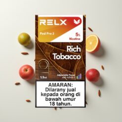Nederlandse Groothandel RELX Pod Pro 2 600 Hits 1.9ml Rijke Tabak 3 Voltages 2/3 Pak