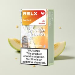 Nederlandse Groothandel RELX Pod Pro 2 600 Honeydew Meloen 1.9ml 2/3pk 3V Eco/Smooth/Boost