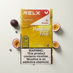 Nederlandse Groothandel RELX Pod Pro 2 600 Passievrucht 1.9ml 3 Voltages 2/3 Pods