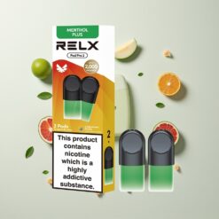 Nederlandse Groothandel RELX Pod Pro 2 600 Peuken Munt-Menthol Plus 1.9ml 3 Voltages Eco/Smooth/Boost