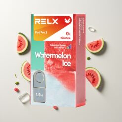 Nederlandse Groothandel RELX Pod Pro 2 600 Puff 1.9ml Watermeloen Ijs Eco Smooth Boost 3V