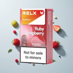 Nederlandse Groothandel RELX Pod Pro 2 600 puff 1.9ml Blauwe Framboos 3 voltages Eco Smooth Boost