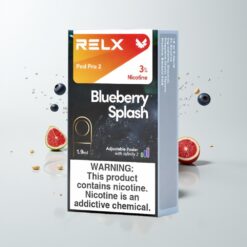 Nederlandse Groothandel RELX Pod Pro 2 600 puffs 1.9ml Blauwe Bes 3 modi