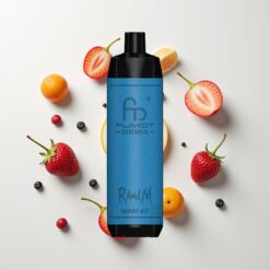 Nederlandse Groothandel RandM Fumot Shisha 10000 Puffs Bes Ijs LED Type-C 0.6ohm