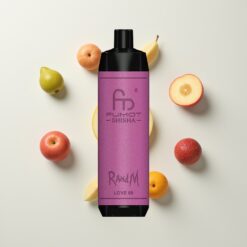 Nederlandse Groothandel RandM Fumot Shisha 10000 Puffs Liefde 66 LED Type-C 0.5% Nic