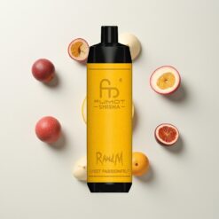 Nederlandse Groothandel RandM Fumot Shisha 10000 Puffs Zoete Passievrucht LED Type-C 18ml 850mAh 0.6ohm 0.5% Nic