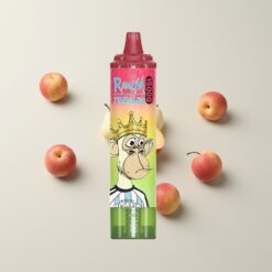 Nederlandse Groothandel RandM Fumot Tornado 15000 Appel Perzik Peer 25ml 850mAh Mesh LCD