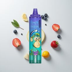 Nederlandse Groothandel RandM Fumot Tornado 15000 Blauwe Bes Op Ijs 25ml 850mAh Mesh LCD Type-C