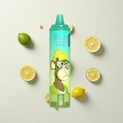 Nederlandse Groothandel RandM Fumot Tornado 15000 Puffs Citroen Limoen 25ml 850mAh Mesh LCD