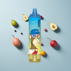 Nederlandse Groothandel RandM Fumot Tornado 15000 Puffs Heer Blauw Mesh LCD Type-C 25ml