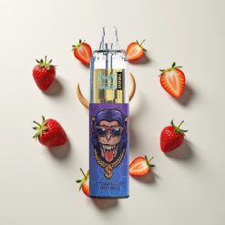 Nederlandse Groothandel RandM Fumot Tornado 7000 Aardbei Red Bull Mesh Coil Type-C RGB