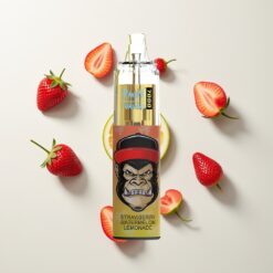 Nederlandse Groothandel RandM Fumot Tornado 7000 Aardbei Watermeloen Limonade Mesh Coil Type-C RGB