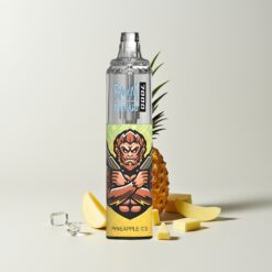 Nederlandse Groothandel RandM Fumot Tornado 7000 Ananas IJs 14ML Mesh Coil Type-C RGB Luchtregelbaar