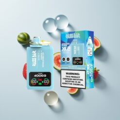 Nederlandse Groothandel Razz Bar 40000 Puffs Blauwe Razz IJs-Aardbei Watermeloen Bubble Gum Type-C 2%5%