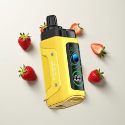 Nederlandse Groothandel Razz Bar 45000 Puffs Aardbei Banaan Mesh Coil Type-C