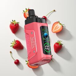 Nederlandse Groothandel Razz Bar 45000 Puffs Aardbei Kers IJs Mesh Coil Type-C