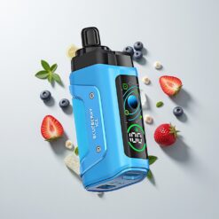 Nederlandse Groothandel Razz Bar 45000 Puffs Blauwe Bes Ijs Mesh Coil Type-C