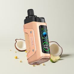 Nederlandse Groothandel Razz Bar 45000 Puffs Wegwerp Vape Ananas Kokos 1.0 Ohm Mesh Coil Type-C