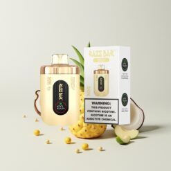 Nederlandse Groothandel Razz Bar 50K Puffs Ananas Kokos 1.0 Ohm Mesh 650mAh Type-C 2% Nic