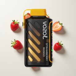 Nederlandse Groothandel VOZOL Gear Power 20000 Puffs Aardbei Mango Dual Mesh 20mL 50mg
