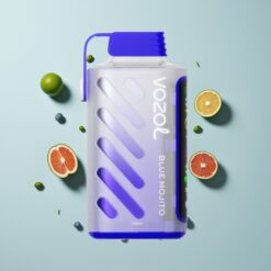 Nederlandse Groothandel VOZOL Gear Power 20000 Puffs Dual Mesh Blauwe Mojito 50mg