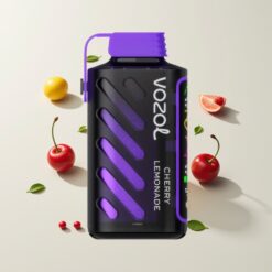 Nederlandse Groothandel VOZOL Gear Power 20000 Puffs Wegwerp Vape Kers Citroen Limonade Dual Mesh Coil Full Screen Display 20mL 50mg