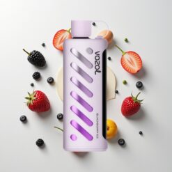 Nederlandse Groothandel VOZOL Gear Shisha 25000 Puffs Braambes IJs Dual Mesh 5mg/ml