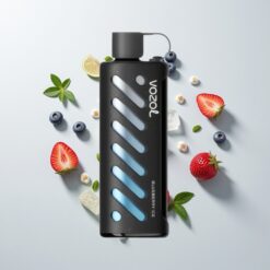 Nederlandse Groothandel VOZOL Gear Shisha 25000 Puffs Dual Mesh Bosbes Ijs S.i.L.C Tech 5mg/ml