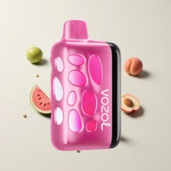 Nederlandse Groothandel VOZOL RAVE 40000 Aardbei Meloen 270° Gloei Feestmodus 20/50mg/ml 1000mAh