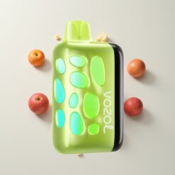 Nederlandse Groothandel VOZOL RAVE 40000 Dubbele Appel 270° Gloed 20/50mg/ml 1000mAh