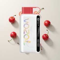 Nederlandse Groothandel VOZOL STAR 9000/12000 Kers Cola Shake Display S.i.L.C TECH 20mg