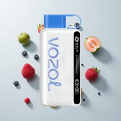 Nederlandse Groothandel VOZOL STAR 9000/12000 Wegwerp Vape Blauwe Framboos Ijs S.i.L.C TECH 650mAh