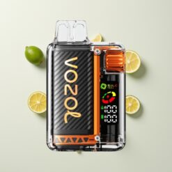 Nederlandse Groothandel VOZOL Vista 20000 Puffs Oplaadbaar Citroen Limoen OLED MCU PCR