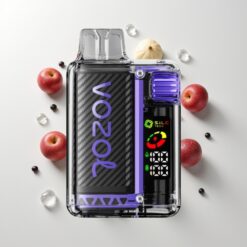 Nederlandse Groothandel VOZOL Vista 20000 Puffs Oplaadbaar Wegwerp Vape Druif IJs MCU OLED S.i.L.C