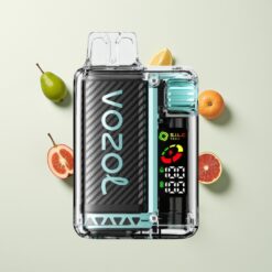Nederlandse Groothandel VOZOL Vista 20000 Puffs Oplaadbare Kit Miami Munt 650mAh OLED 2% S.i.L.C Tech Dual Mesh