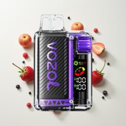 Nederlandse Groothandel VOZOL Vista 20000 Puffs Wegwerp Vape Gemengde Bessen 650mAh 2% OLED MCU Dual Mesh