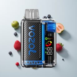 Nederlandse Groothandel VOZOL Vista 20000 Trekjes Blauwe Framboos Ijs Rechargeable 650mAh OLED MTL TPD