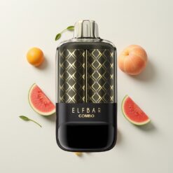 Nederlandse Groothandel ELF BAR COMBO 25000 Puffs Perzik Mango & Watermeloen 22ml 700mAh Type-C 5% Dual Modes