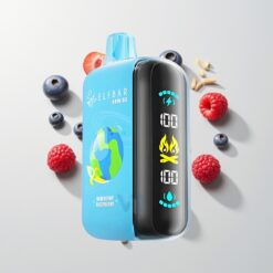 Nederlandse Groothandel ELF BAR RAYA D3 25000 Blauwe Bes Framboos D3 Oplaadbaar Groot Scherm Type-C