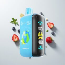 Nederlandse Groothandel ELF BAR RAYA D3 25000 Puffs Bosbes Ijs D3 23ml 5% Type-C