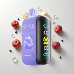 Nederlandse Groothandel ELF BAR RAYA D3 25000 Puffs Druif IJs Rechargeable Type-C 23ml