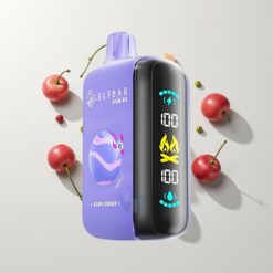 Nederlandse Groothandel ELF BAR RAYA D3 25000 Puffs Druif Kers 850mAh 23ml 5% Type-C