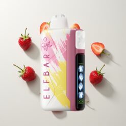 Nederlandse Groothandel Elf Bar Ice King 40000 Puffs Kers Strazz 20ml 5% 850mAh LCD Dual Airflow