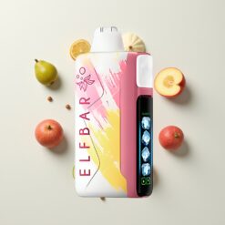 Nederlandse Groothandel Elf Bar Ice King 40000 Puffs Tijgersbloed 20ml 5% 850mAh LCD Dual Airflow