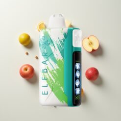 Nederlandse Groothandel Elf Bar Ice King 40000 Puffs Zuur Appel Ijs 20ml 5% 850mAh LCD Koeling