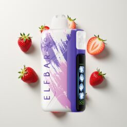 Nederlandse Groothandel Elf Bar Ice King 40000 Zure Aardbei Drakenvrucht 20ml 5% Nicotine 850mAh Oplaadbaar