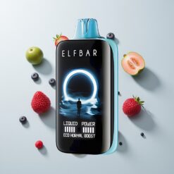 Nederlandse Groothandel Elf Bar MoonNight 40000 Puffs Blauwe Framboos IJs Disposable Vape